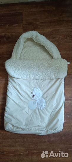 Зимний конверт в коляску