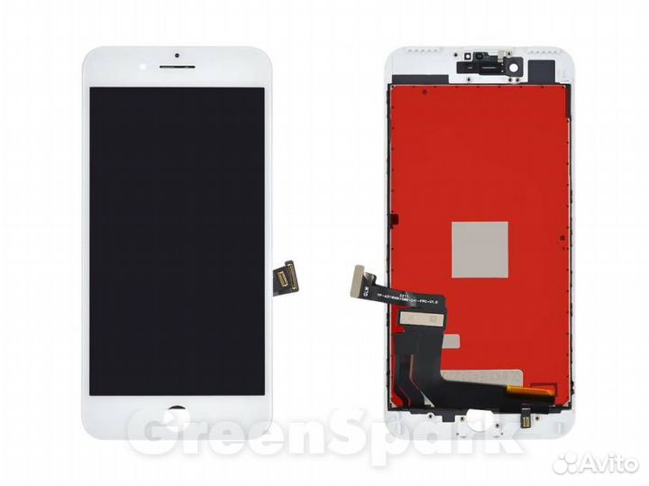 Дисплей для iPhone 7 Plus +тач белый с рамкой Pre