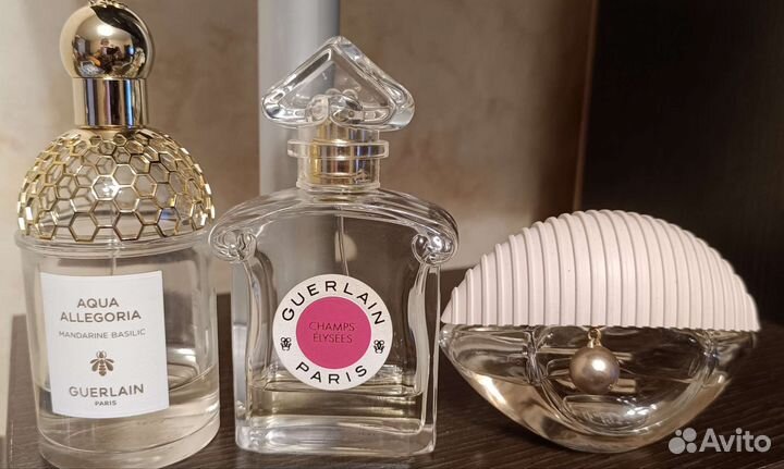 Оригинальный парфюм. Остатки во флаконах