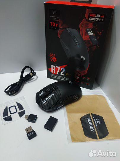 Игровая беспроводная мышка Bloody R72 Pro