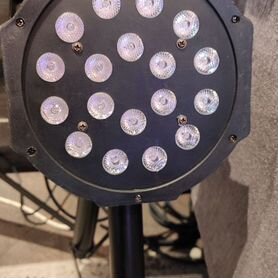 Световой прибор 18LED PAR DMX парик прожектор