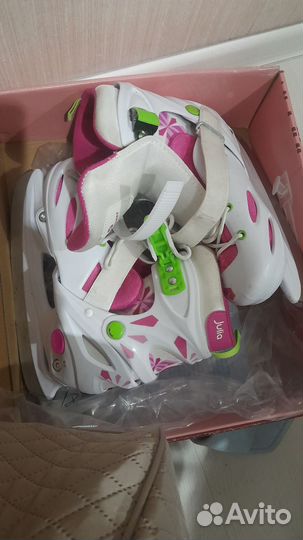 Коньки детские раздвижные 34-37 размер