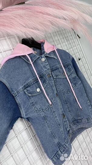 Джинсовая куртка для девочки