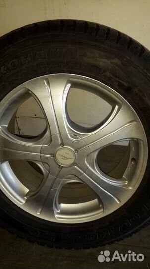 Колеса в сборе, Yokohama 225/65R17 с дисками, 4шт