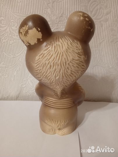 Резиновая игрушка Олимпийский мишка СССР