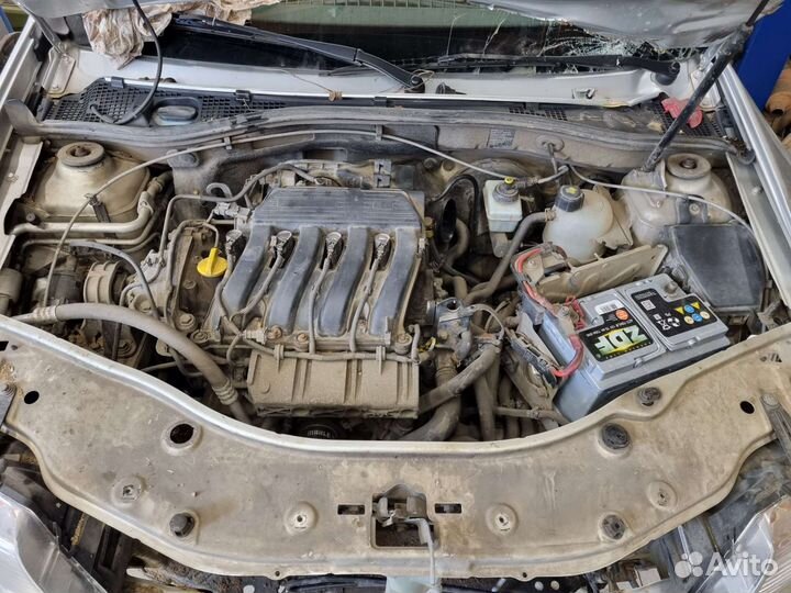 Двигатель 16кл 2 литра Рено Дастер