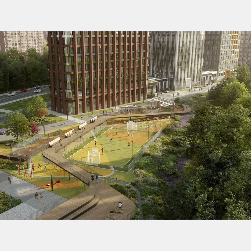 2-к. квартира, 46,7 м², 4/11 эт.