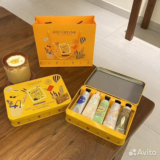 Loccitane крем для рук подарочный набор