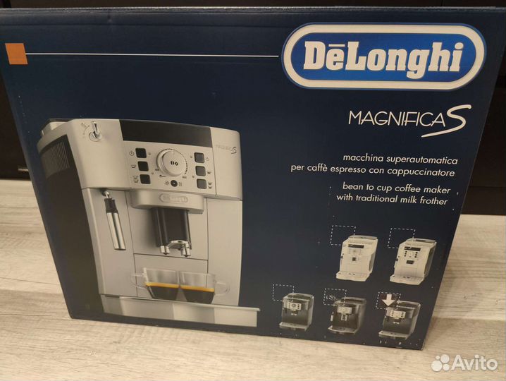 Новая кофемашина delonghi ecam22.105.b
