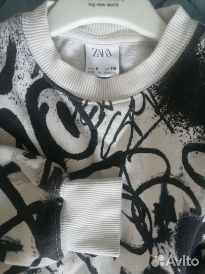 Zara свитшот детский 116