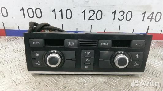 Блок управления печки и климат-контроля audi A6 C6