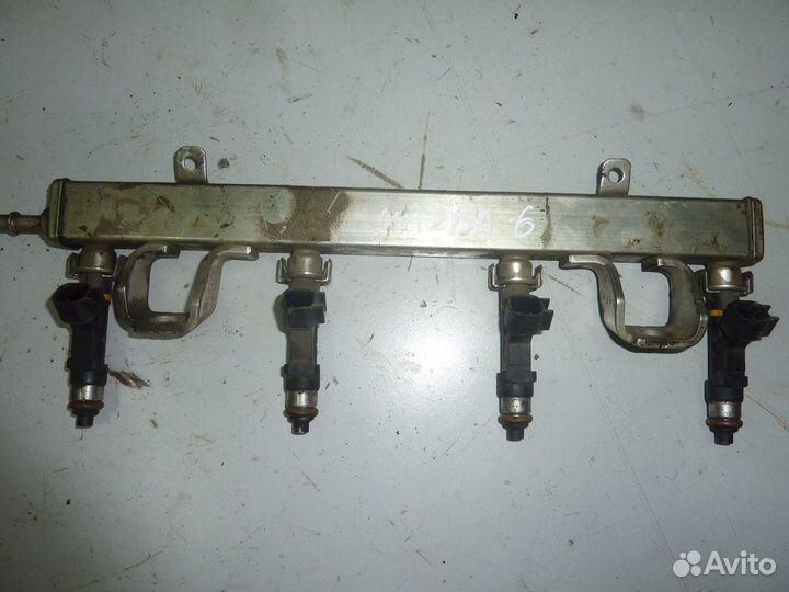 Mazda 6 gg форсунка топливная рампа