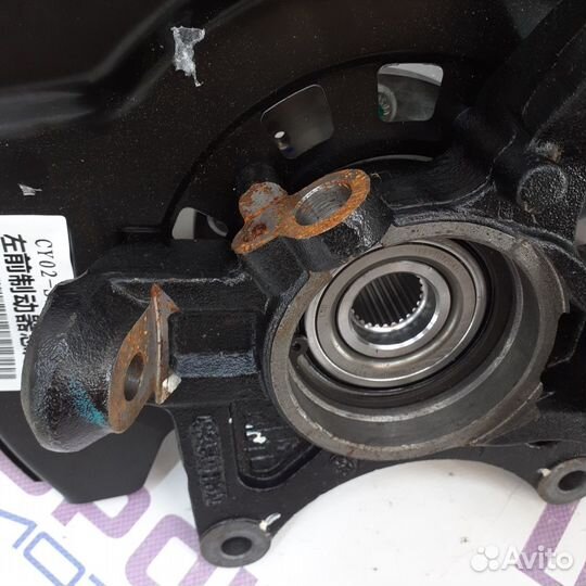 Кулак поворотный передний левый lifan X60