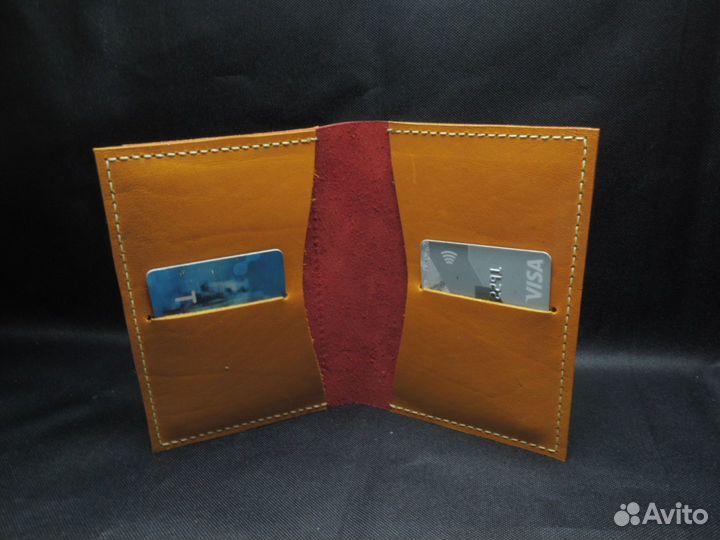 Обложка на паспорт кожаная Ливерпуль Liverpool