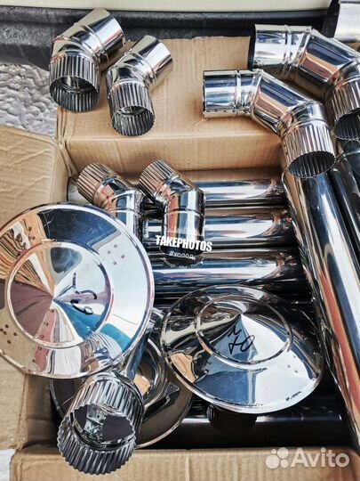 Труба нержавейка 60/65/70/80мм для рыбалки