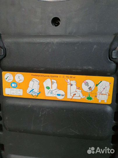 Автокресло Capella 15-36кг