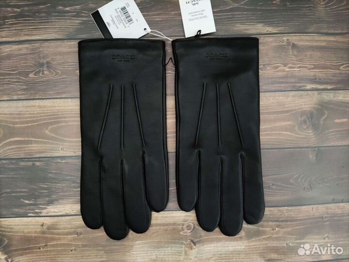 Coach New York новые кожаные перчатки M США оригин