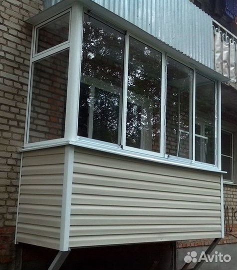 Остекление балкона в Усть-Джегуте