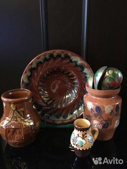 Вазы из керамики времен СССР