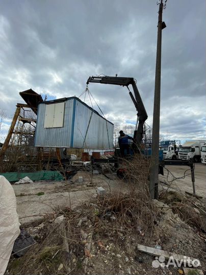 Грузоперевозки Манипулятор до 8т Бортовой кму Кран