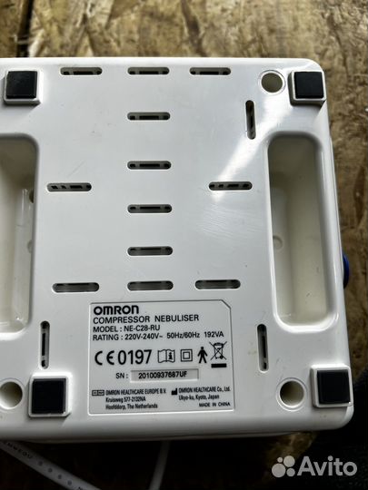 Ингалятор небулайзер omron