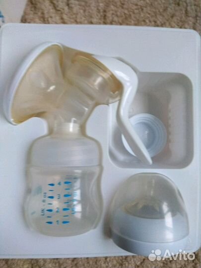 Молокоотсос ручной почти новый