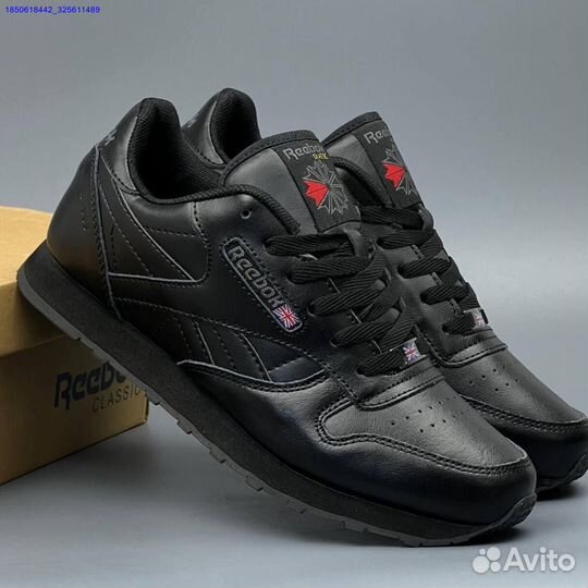 Кроссовки Reebok Classic Black (Арт.18225)