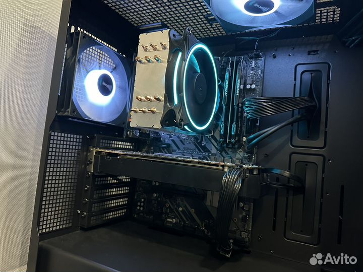 Игровой пк i3 10100f / Gtx 1070