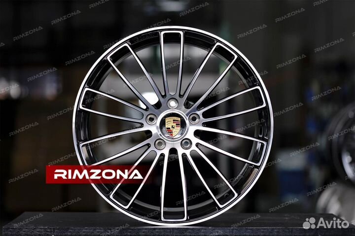 Кованые диски R21 на Porsche Taycan