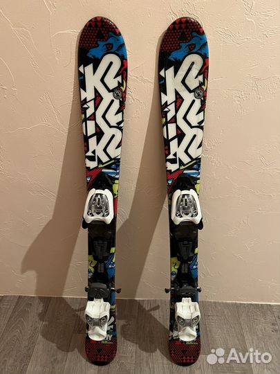 Горные лыжи и ботинки детские