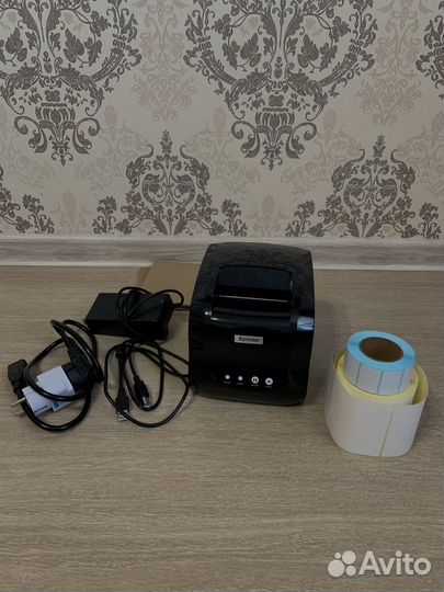 Термопринтер этикеток xprinter 365B