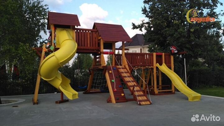 Детский уличный спортивный комплекс для дачи