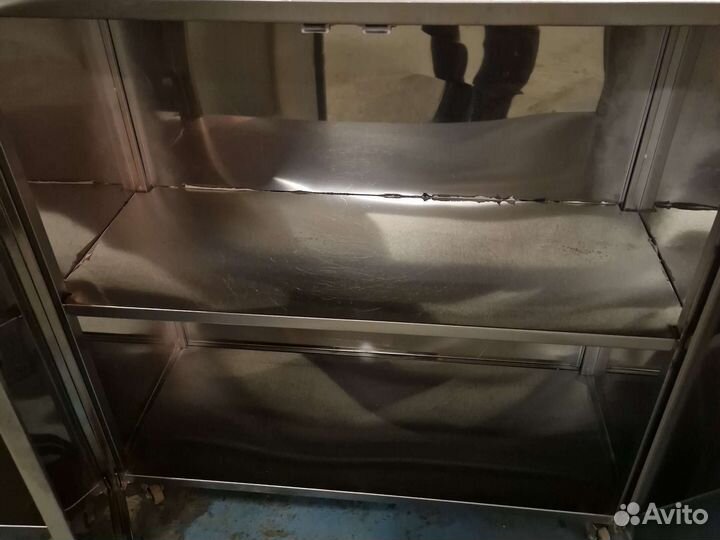 Ящик на колёсиках нержавейка