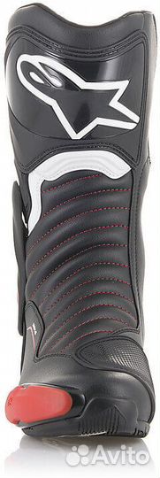 Alpinestars SMX 6 v2 Motorcycle мотоботинки Black Red