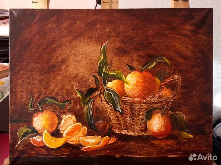 Картина маслом на холсте 