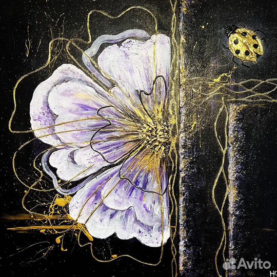 Картина для интерьера ручной работы