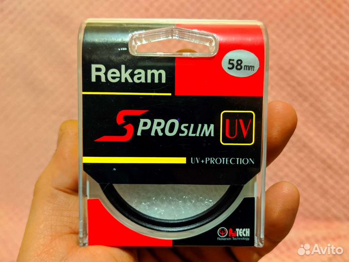Бленда и уф фильтр для KIT объектива Canon