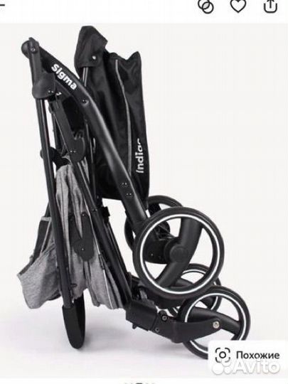 Прогулочная коляска indigo sigma