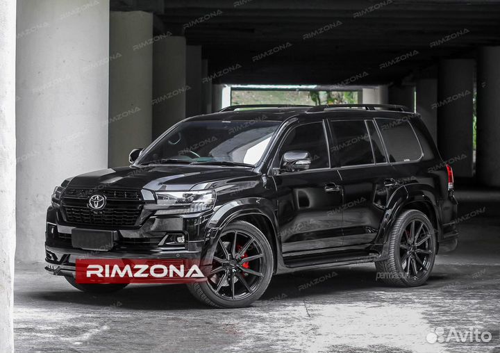 Кованые диски R22 на Toyota Land Cruiser Prado