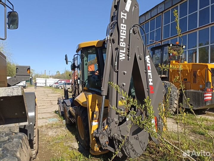 Экскаватор-погрузчик Weichai Heavy WLB468-II, 2023