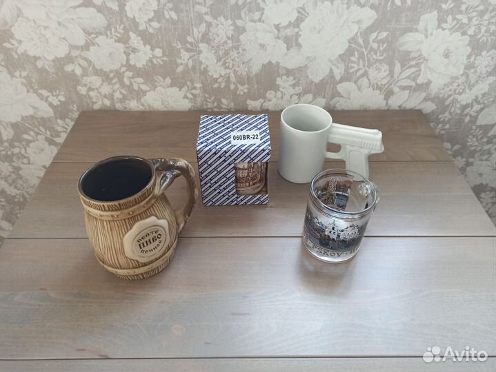 Чашки сувенирные, кружка пивная