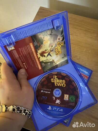 Диски на ps4 и ps5 (got of war4, it takes two и др