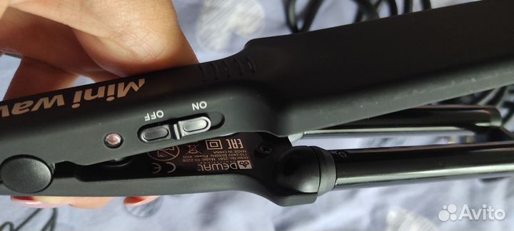 Плойка тройная для волос Dewal