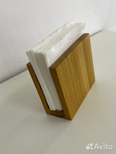 Салфетница деревянная