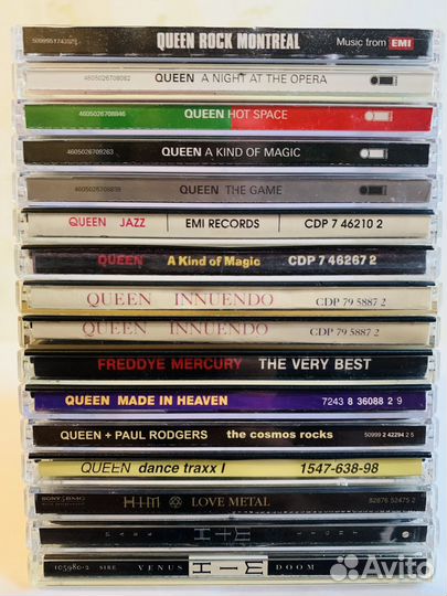 CD диски Queen Him Lenny Kravitz