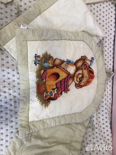 Бортики в кроватку и балдахин