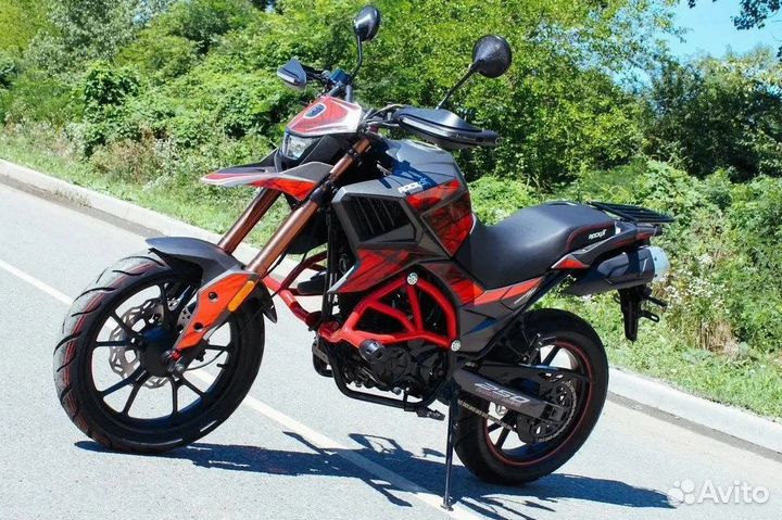 Мотоцикл rockot Рокот hound offroad 250 (красный)