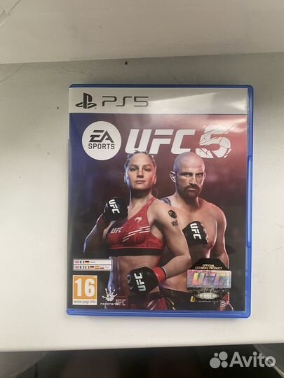 Ufc 5 ps5 диск