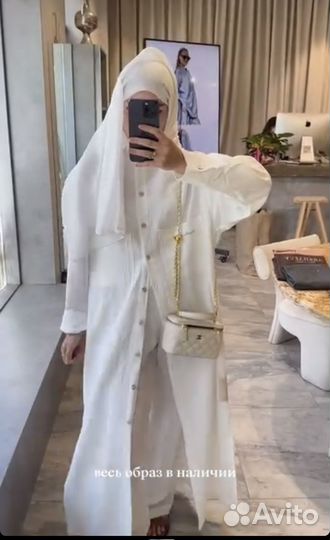 Рубашка женская лен