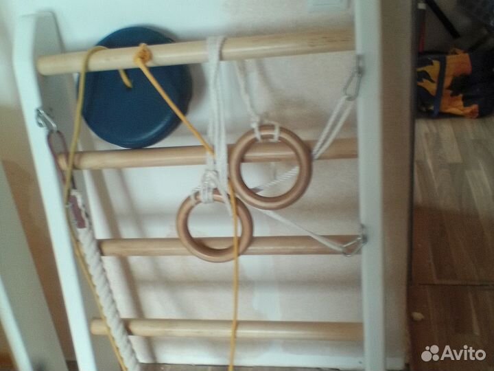 Детская шведская стенка деревянная